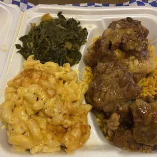 1 lb. Oxtails Dinner Plate