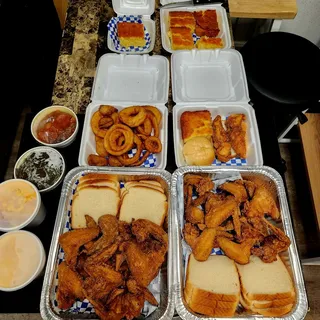 12 Piece Chicken Bucket with 2 Large Sides