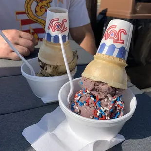 Black Raspberry Truffle (with sprinkles of course!)