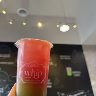 Watermelon sugar cane drink