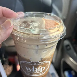 Tiramisu cold foam latte
