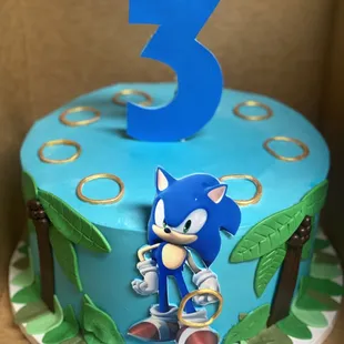 Sonic The Hedgehog Cake