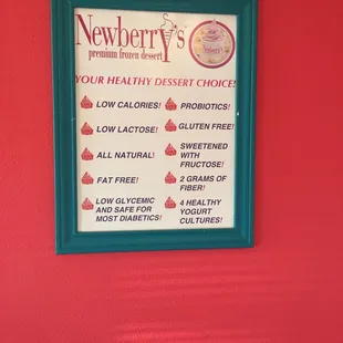 the menu