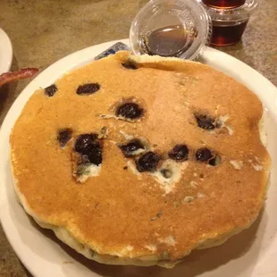 Blueberry pancakes