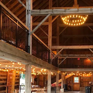 Interior of Barn
