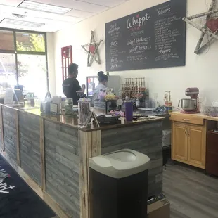 Interior Bar with owner Nicole &amp; Marina