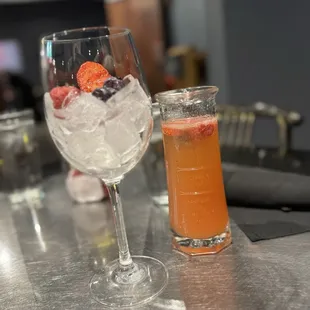 Sparkling sangria, wife and I loved it