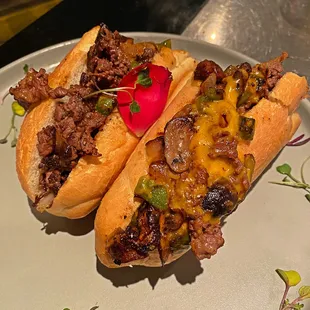 Philly Cheesesteak with Cheese Whiz