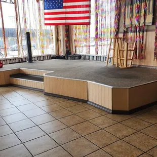 Band stage could use an update.