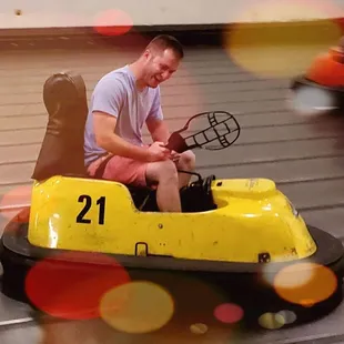 Tons of joy is given here. One might not expect it, but when you get in those cars it takes control of you.