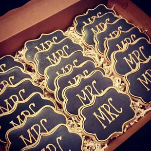 Customized sugar cookies