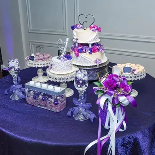 Amazing cake and macaroons exactly how I wanted them to be!