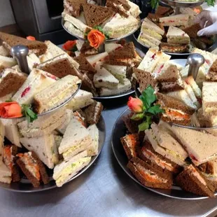 Tea Sandwiches for a Large Event