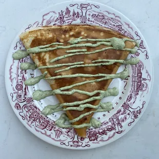 Chicken Basil Crepe