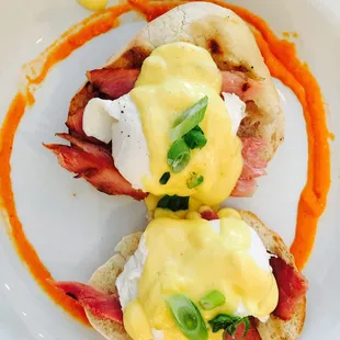 Delicious Eggs Benedict.