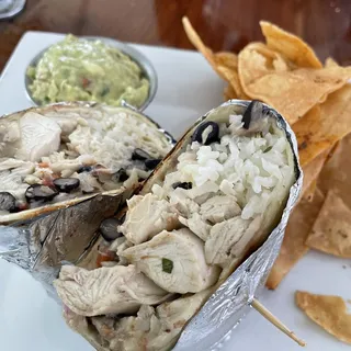 Whisk Gourmet Chicken Burrito