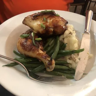 Roasted 1/2 Bell and Evan Chicken