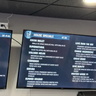 House specials