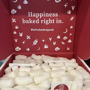 a box of marshmallows