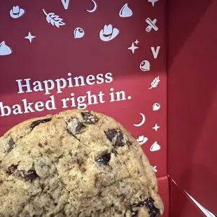 a cookie in a box