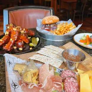 Upscale bar food