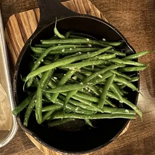 Green beans a la carte side