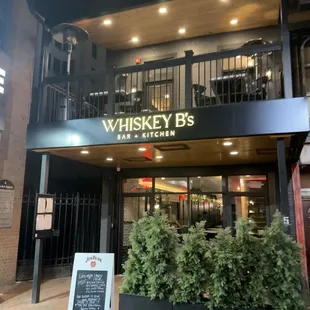 Outside building &amp; balcony