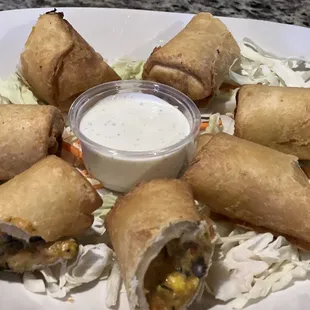 Appetizer southwest rolls