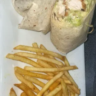 Chicken Caesar Salad Wrap
