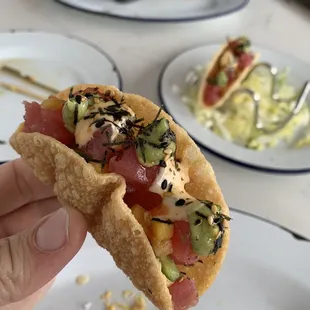 Ahi Tuna Tacos