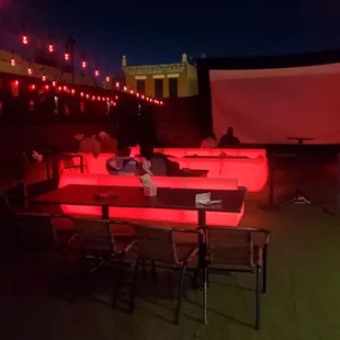 Rooftop Movie Night