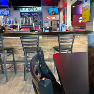 Bar area