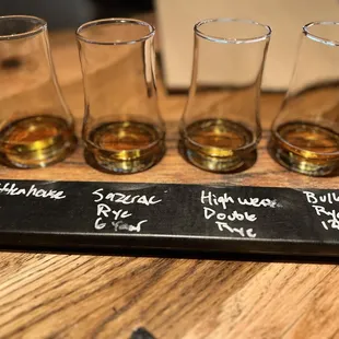 Bourbon Ry flight