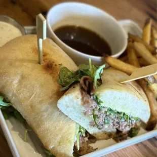 Tri Tip Dip Sandwich