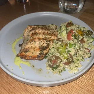 Wood Grilled Salmon