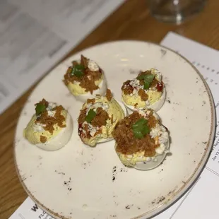 Deviled eggs