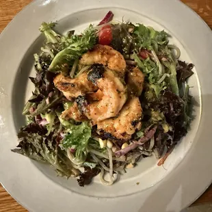 Lemongrass Shrimp Noodle Salad