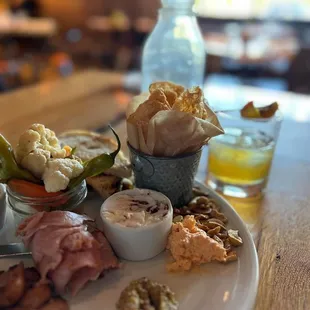 Local artisan board.