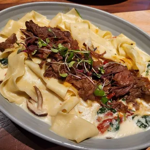Beef Pappardelle Pasta