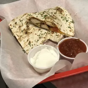 Cowboy quesadilla