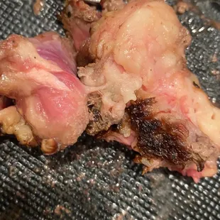 Remainder of said filet mignon