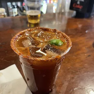 Very good michelada and bartenders were extremely welcoming. Great experience :)