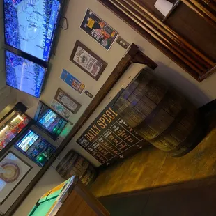 Great place for beers and basketball