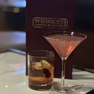 Old Fashion and Cosmo