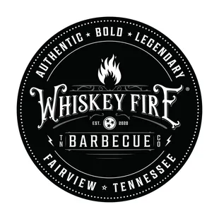 Whiskey Fire BBQ Logo
