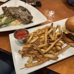 Meatloaf and Atlantic Sunrise Burger