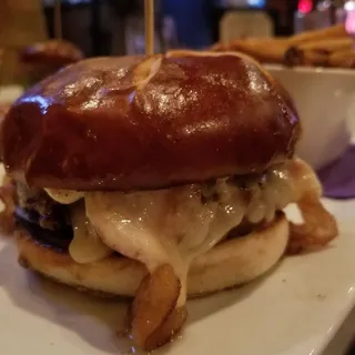 3 Wood Mushroom Burger