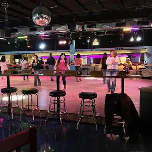 people dancing in a dance studio