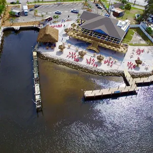 Come by boat! Boat docks available