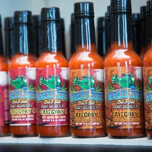Get your bottle of Whiskey Joe's hot sauce!